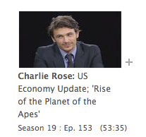 US Economy Update: Rise of the Planet of the Apes…