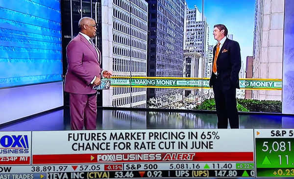 Cody Willard On Fox Business Talking Inflation, Why he bought Nvidia at $8 per share and Tesla - March 2024