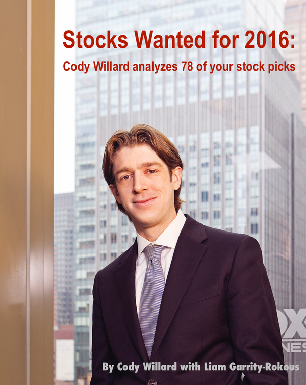 Cody’s Latest eBook: Stocks Wanted for 2016